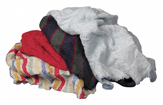 Shop Towels, Turkish, Cotton, Assorted