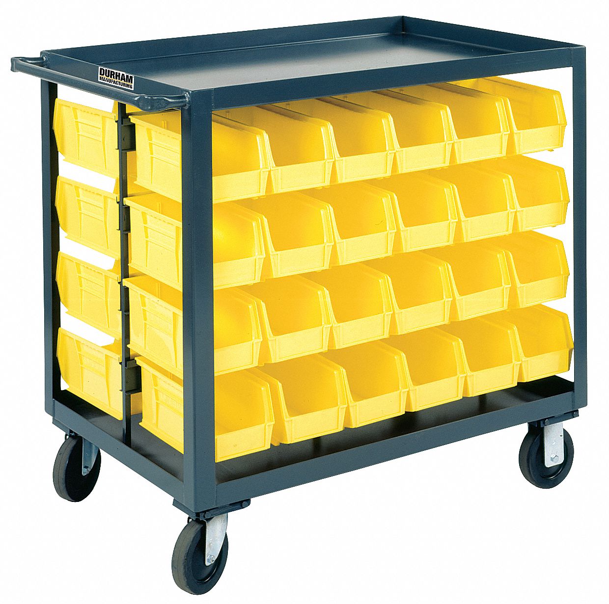 Bin Cart, 24x36x35 In., 1200 lb. Cap.