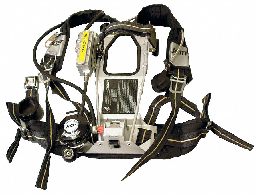 SCBA Backframe Assembly, 4500 psi, 30 min.