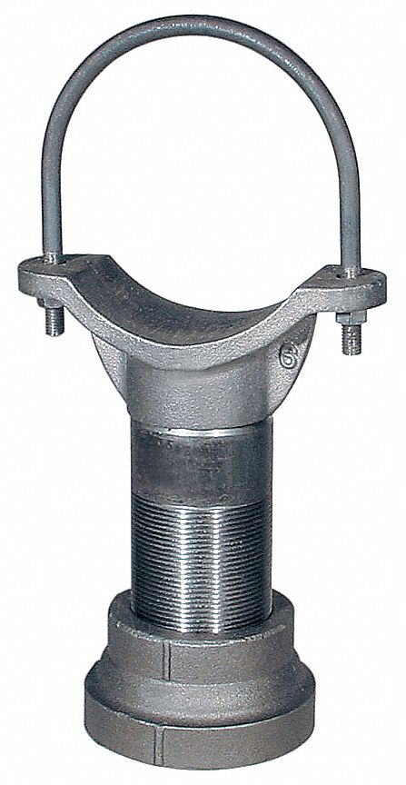 Pipe Saddle, Adj W/Yoke, Pipe Sz 6 In