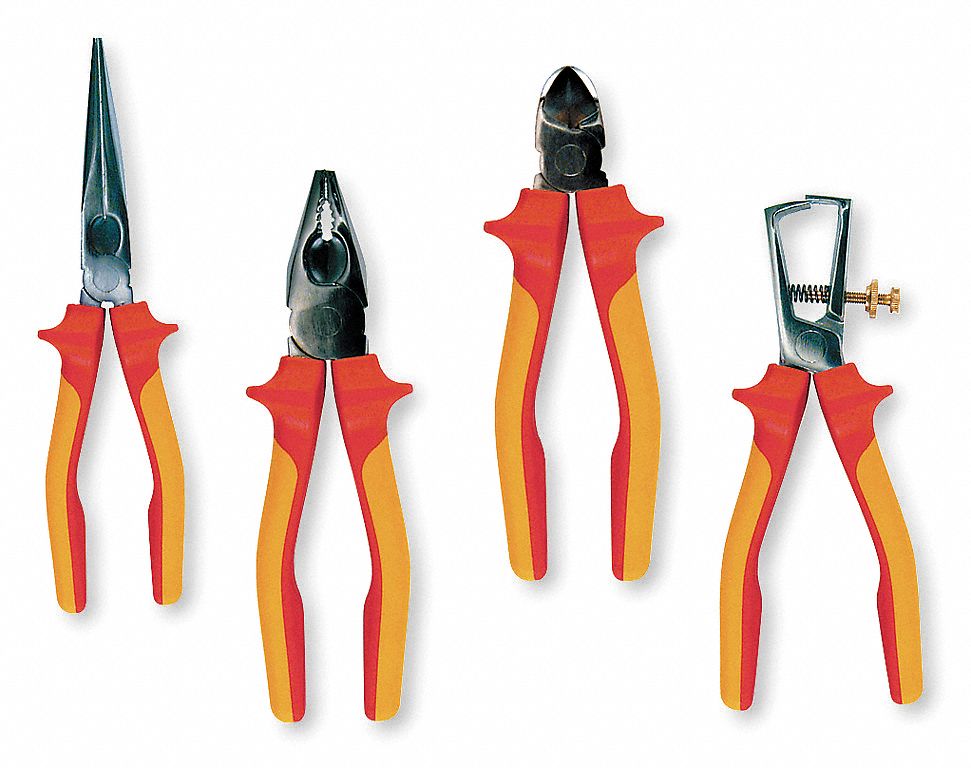 4 Piece Plier Set