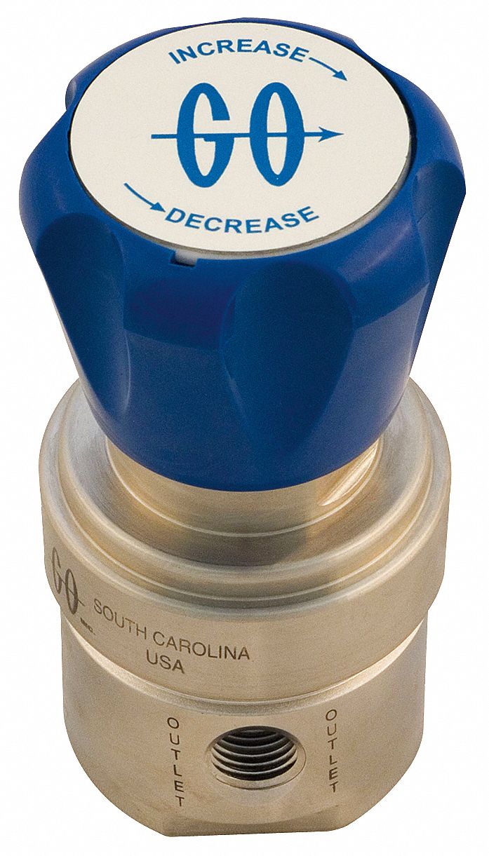 Reducing Valve, 316L SS, FNPT, 1/2 In, 0-250