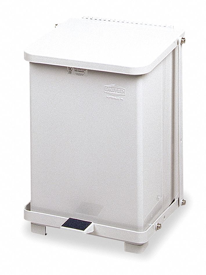 Step On Container, White, 7 G