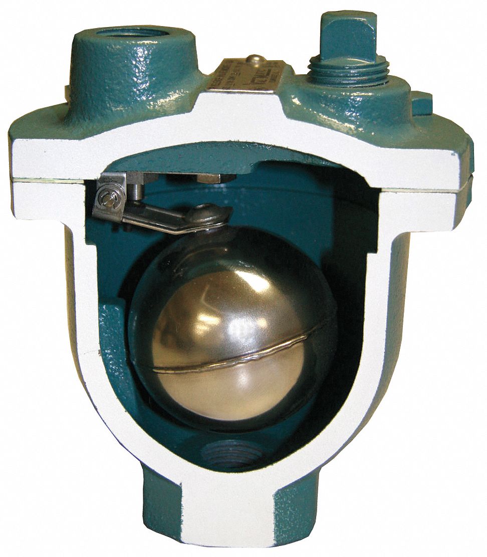 Air Release Valve, FNPT, 1 x 1/2, CI