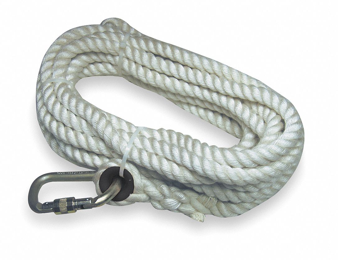 Vertical Lifeline, Temporary, 50 ft. L
