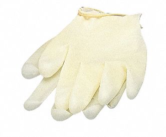 Disposable Gloves, Vinyl, M/L, White, PR2