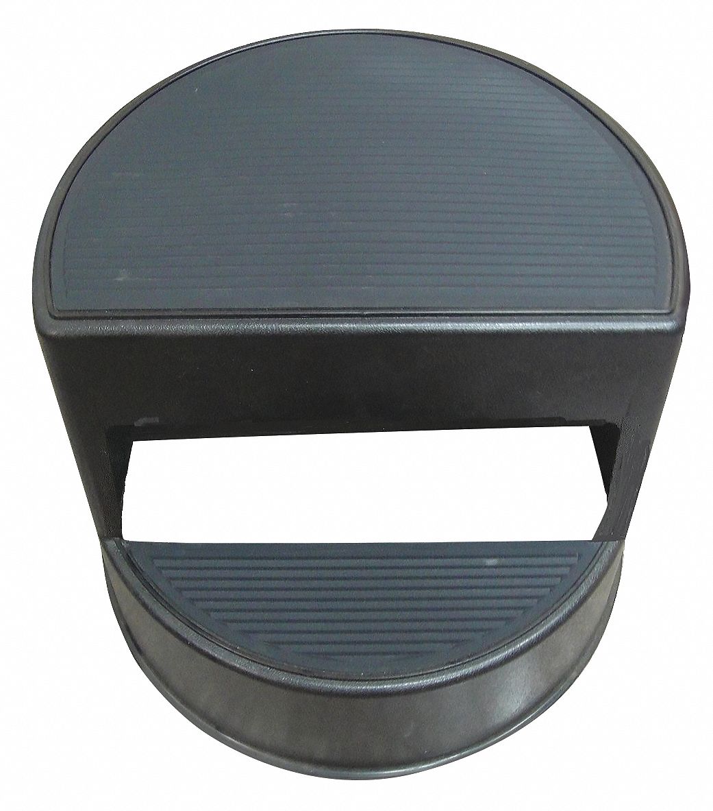 Step Stool, 13-1/2 In H, 350 lb., Plastic