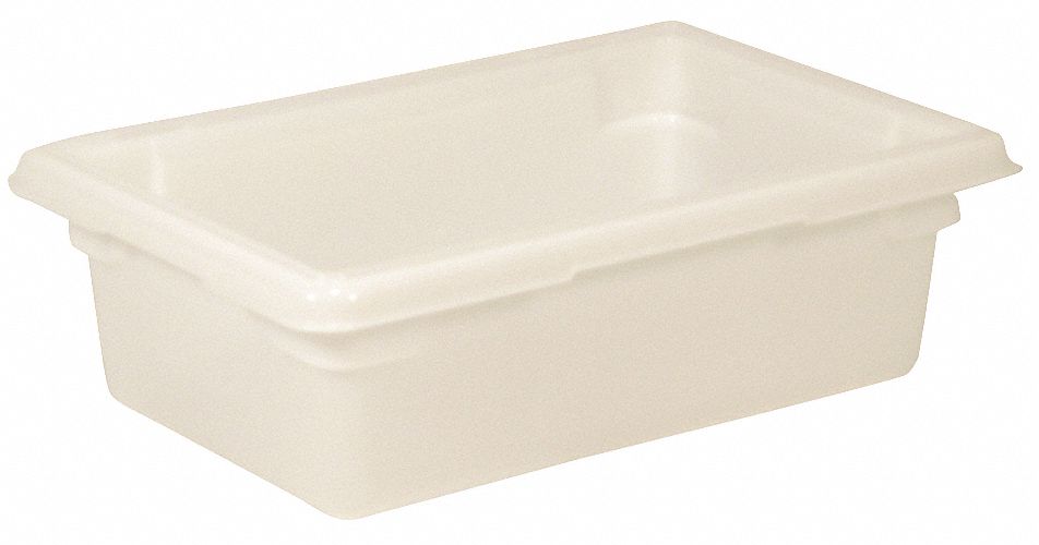 Food/Tote Box, Cap 3 1/2 Gal, White