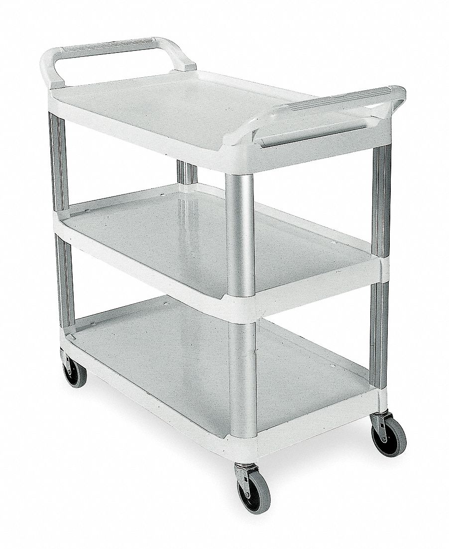 Utility Cart, 300 lb. Load Cap., PE