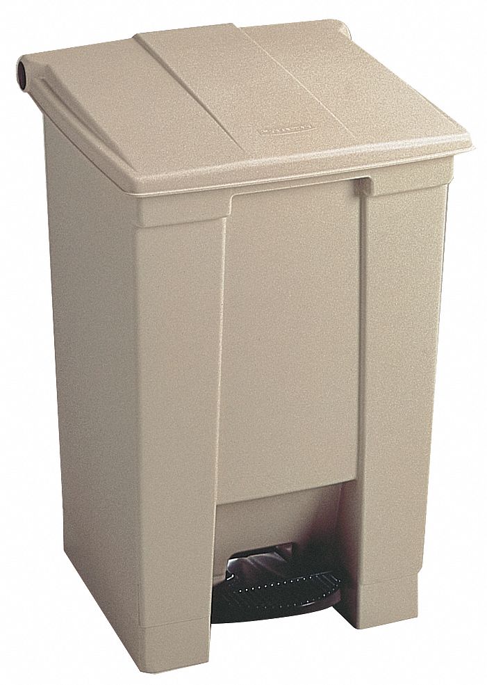 Step On Receptacle, 23 G, Beige
