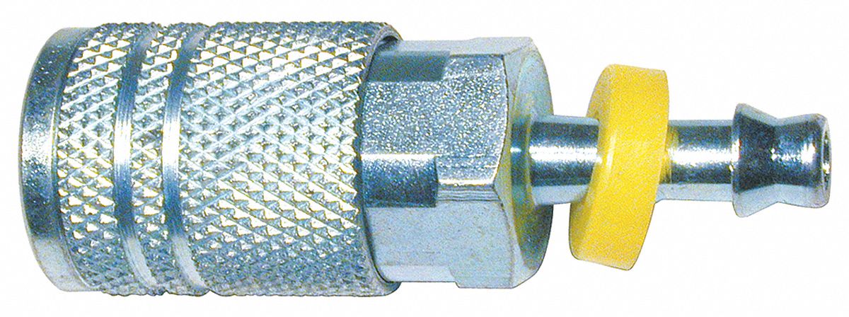 Coupler, Barb Size 1/4 In, Body 1/4 In