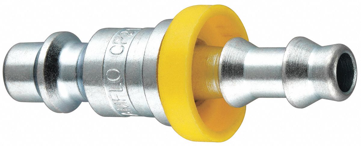 Plug, Barb Hose Con, Barb Size 1/4 In
