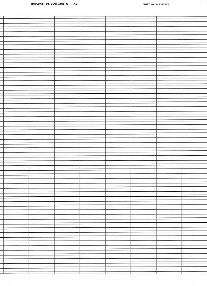Strip Chart, Fanfold, Range None, 115 Ft
