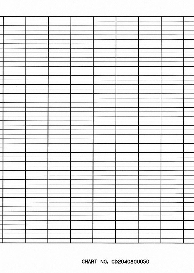 Strip Chart, Roll, Range None, Length 82 Ft