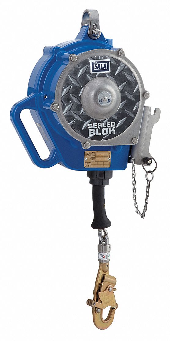 Conf.Space Winch, 130 ft. Stainless Steel