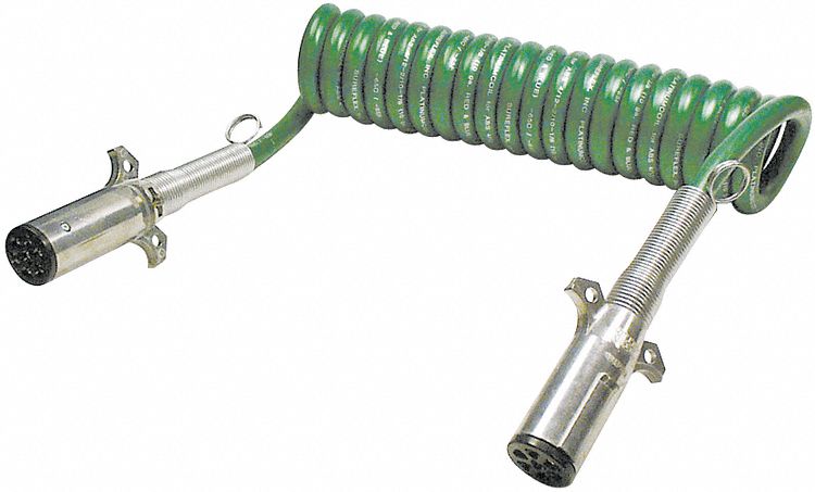Power Supply Cord, Coiled, 10 Amps