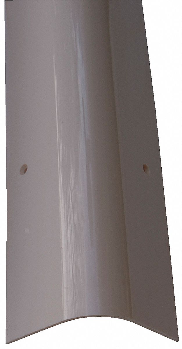 Corner Guard, OAH48In, Gray, Rounded Angle