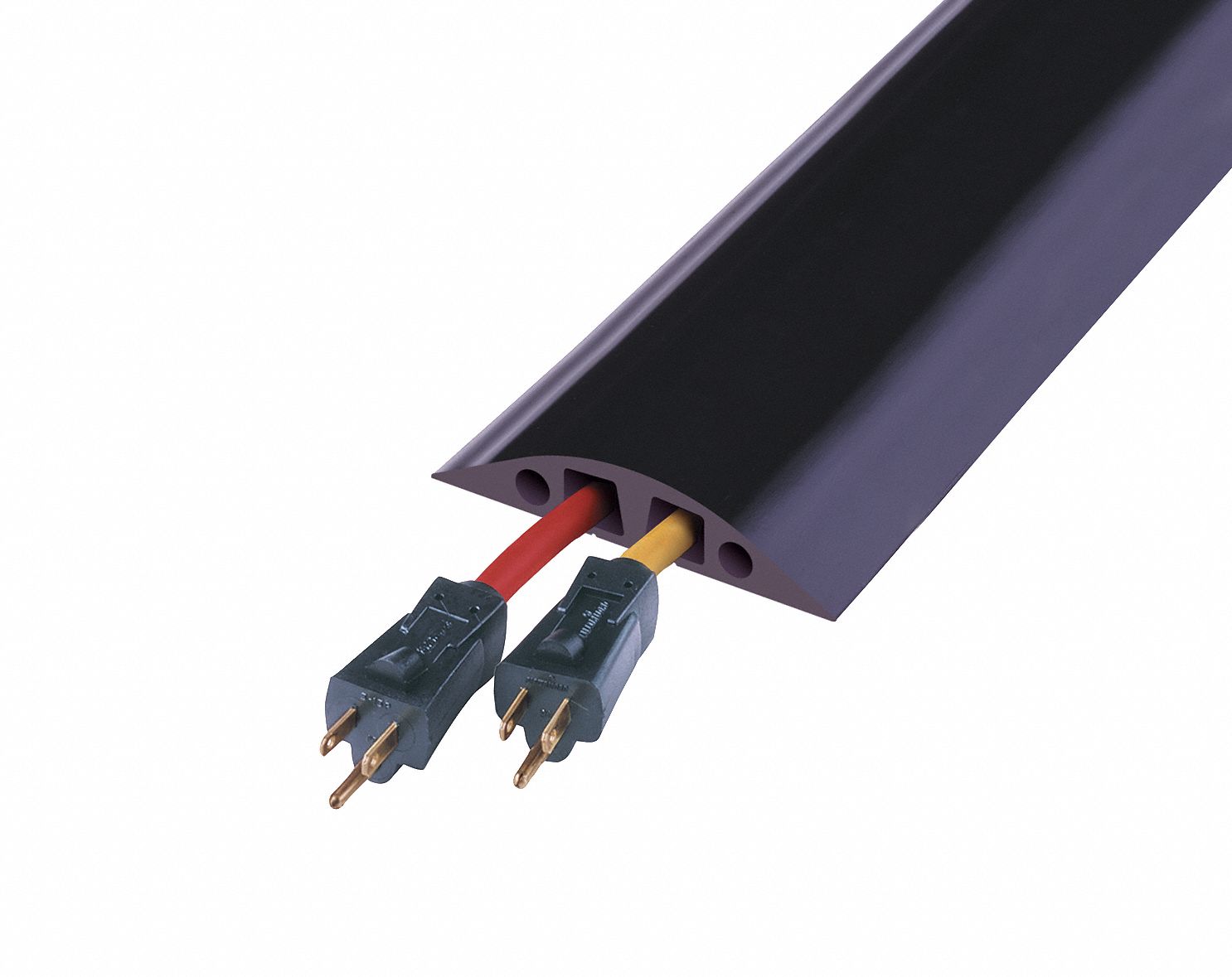 Cord/Cable Protector, 2 Channel, 10 ft.