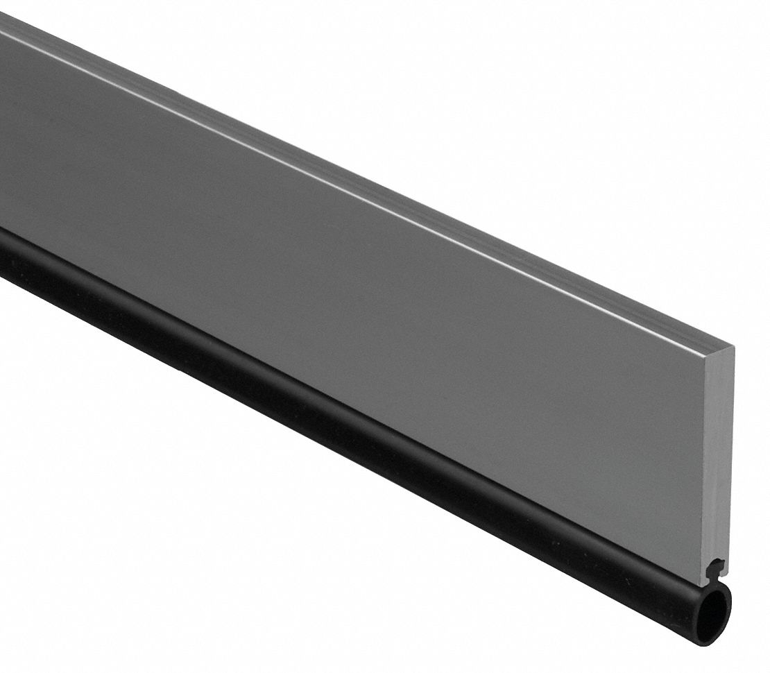 Door Frame Weatherstrip, Neoprene, 84 In