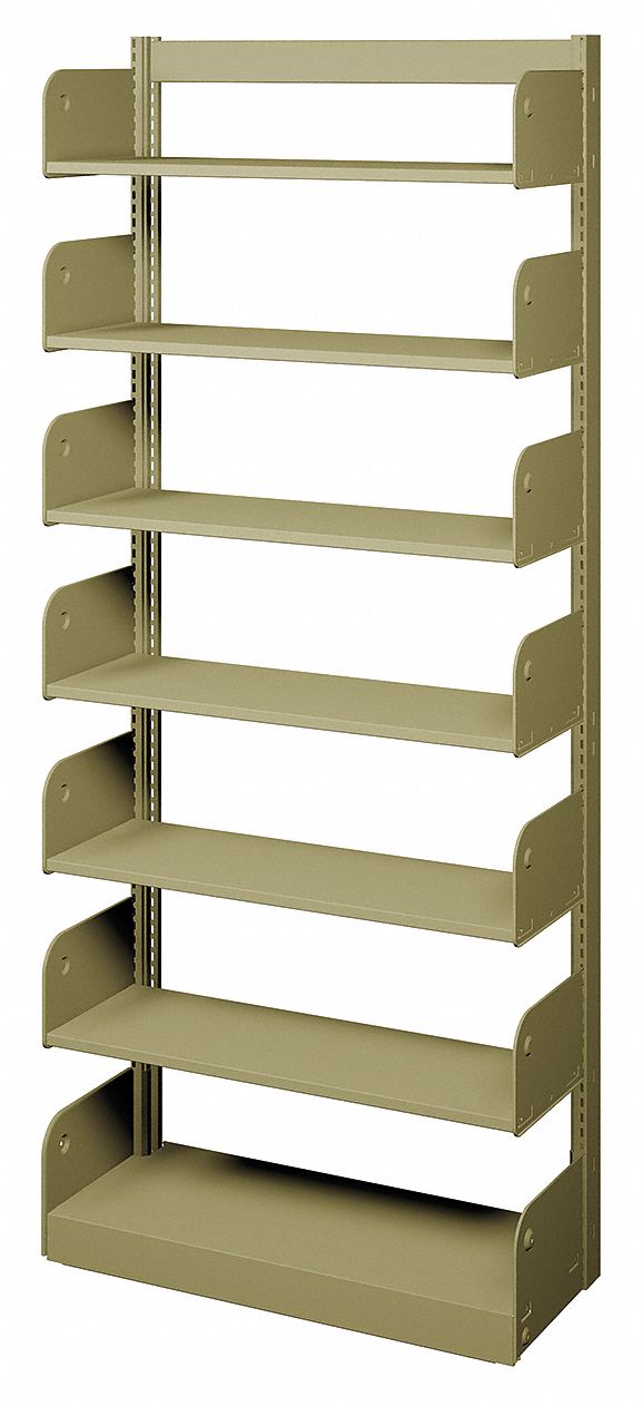 Flat Shelf, Single Face, 7 Shelves