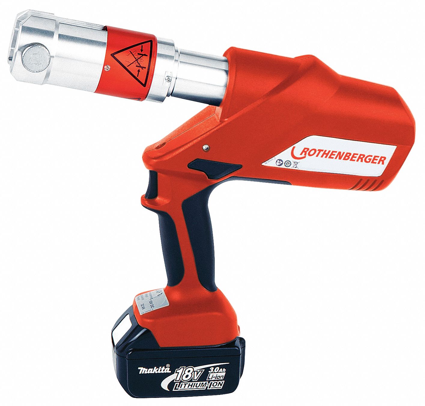 Cordless 12-Ton Crimping Tool, 1/2-4 In