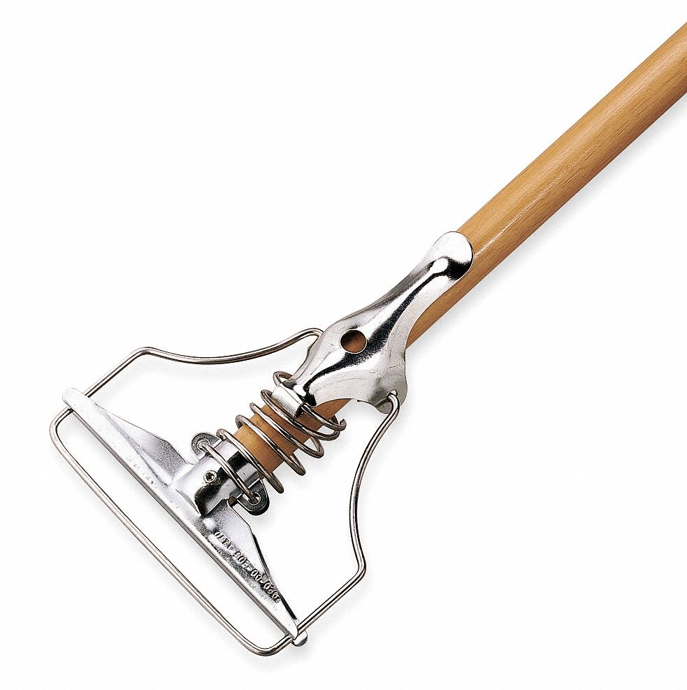 Mop Handle, 60In., Wood, Natural