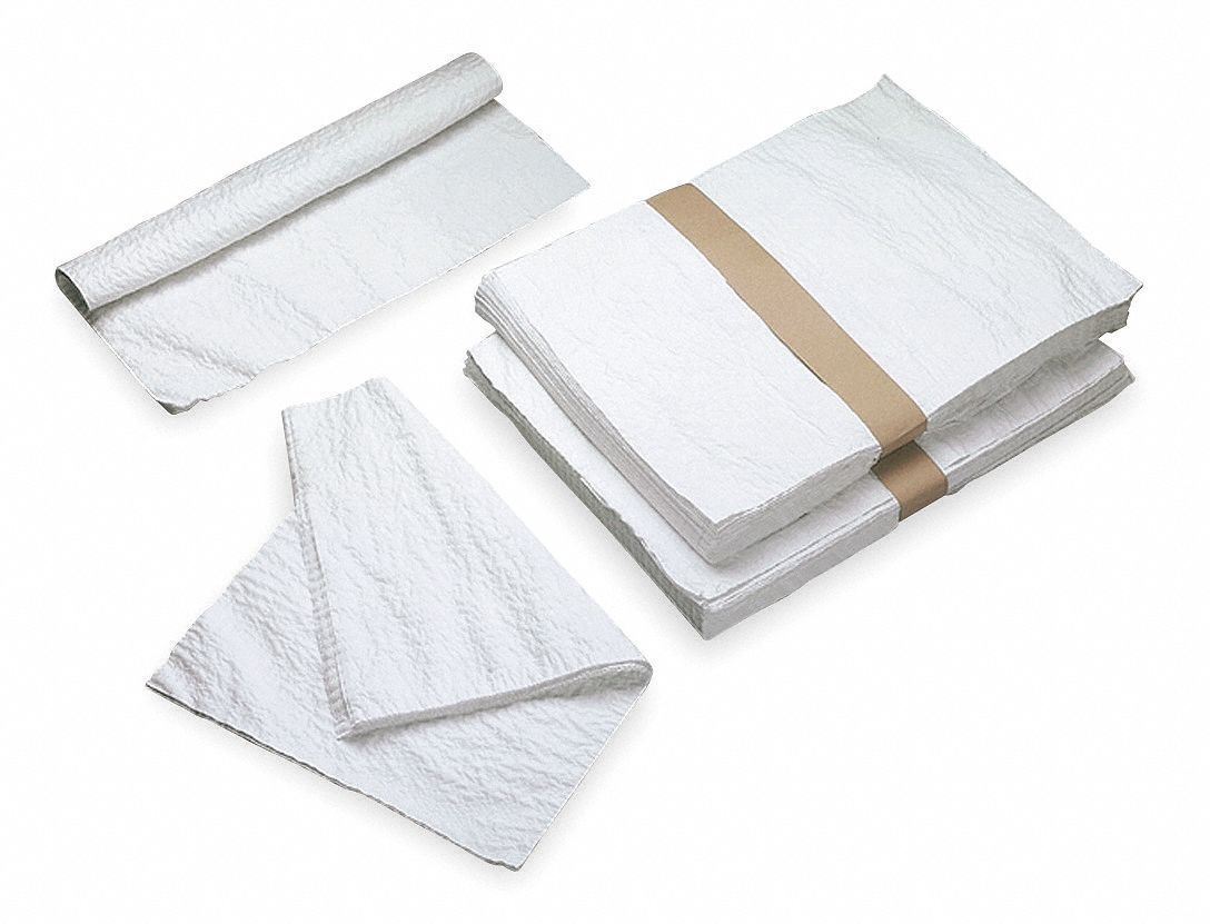 Heavy Duty Towel, Single Fld, Brown, PK1000