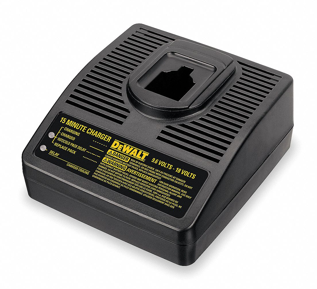 Battery Charger, 7.2 to 18.0V, NiCd, NiMH