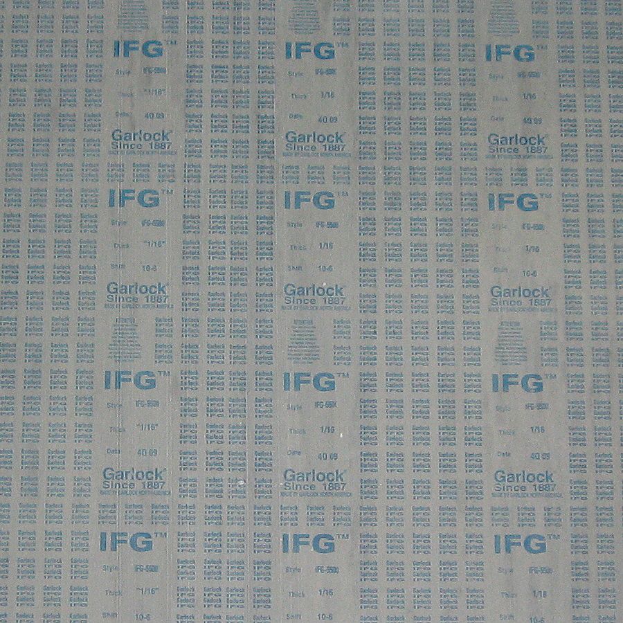 Gasket, Fiber, 1/16 In T, 30 x 30 In