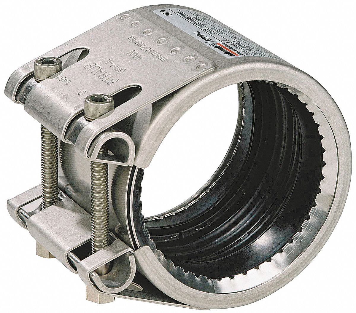 Pipe Coupling, Pipe Size 3 In, 3.7 In L