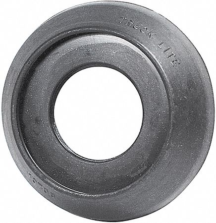 Diaphragm Grommet, 2 1/2 In, Rubber, Black