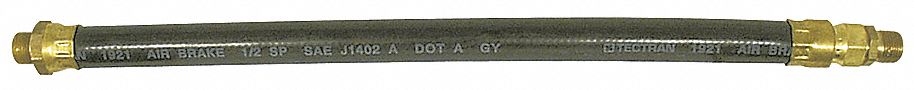 Air Brake Hose, 28 In, 1/2 In