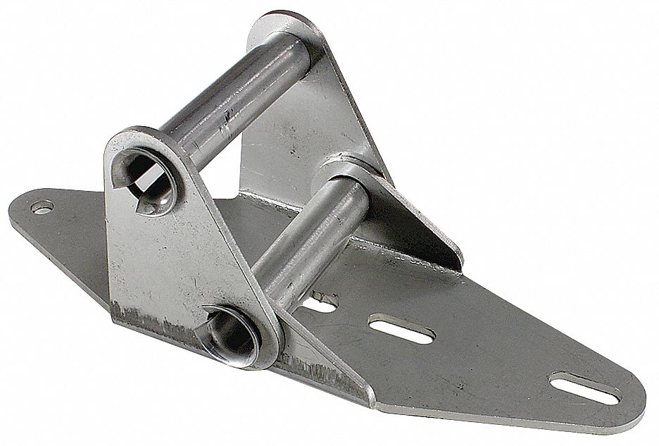 Garage Door Hinge, #7, SS, Pk 2