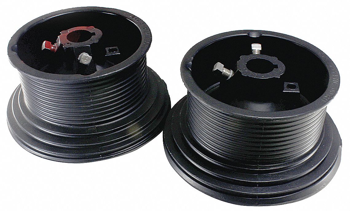 High Lift Drum, 5 1/4 In Coated, Pk 2
