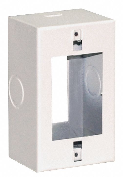SINGLE GANG SURFACE ENCLOSURE FOR QC10