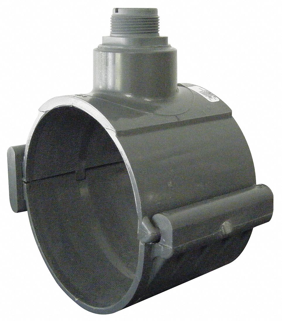 PVC Clamp-on Saddles, 2 1/2