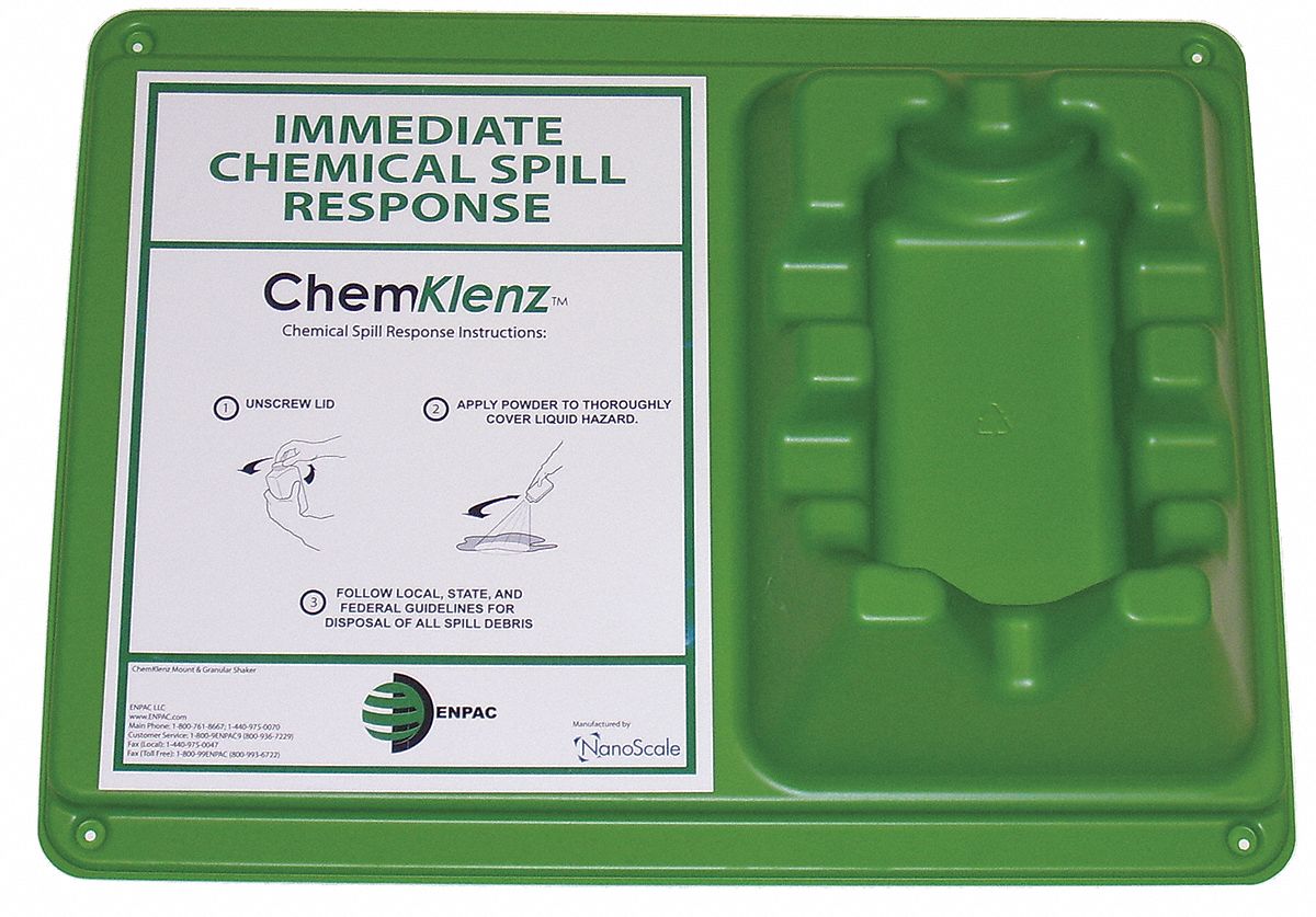 Chemical Absorbent, Shaker, Wallmount