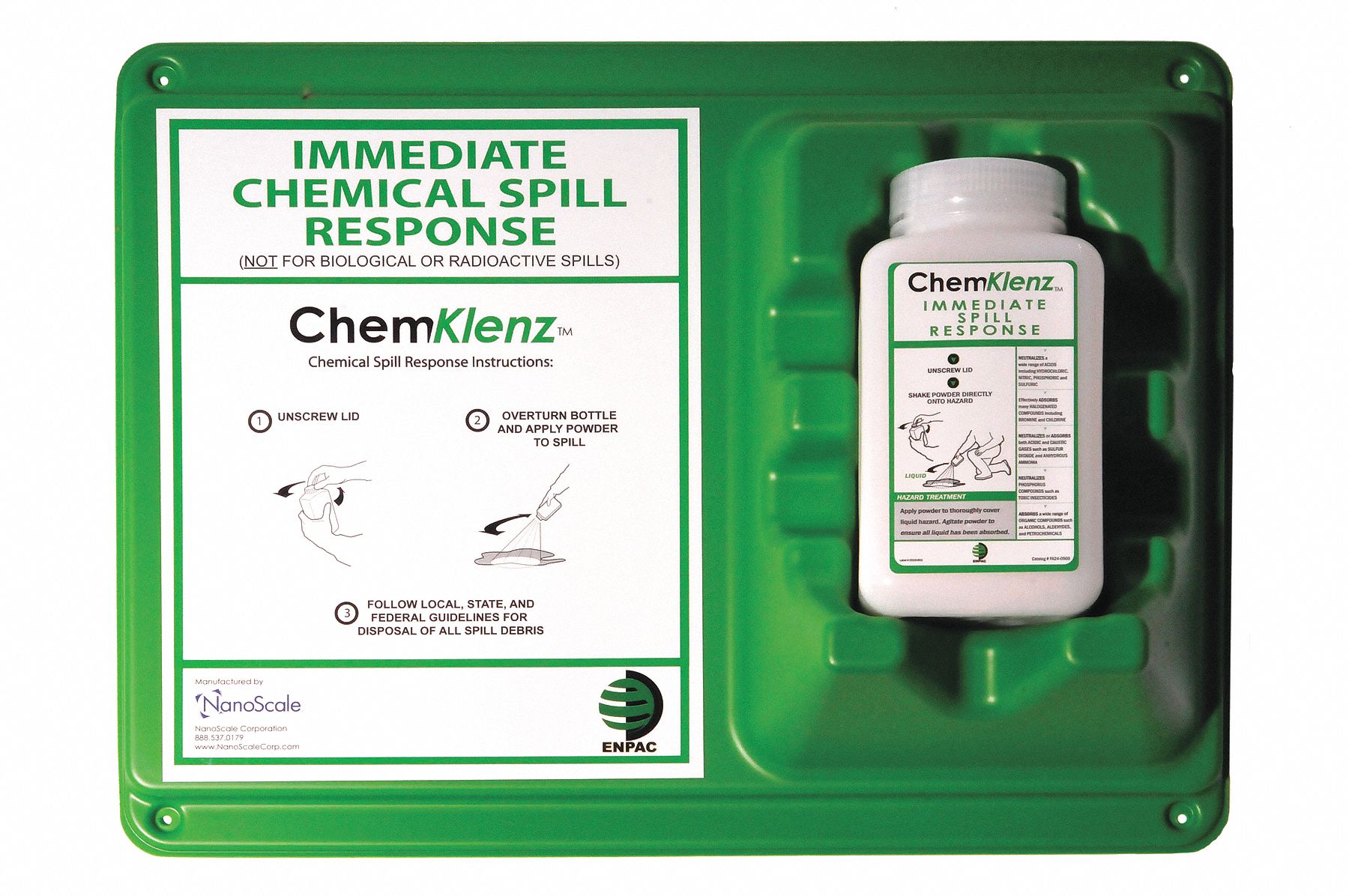 Chemical Neutralizer Kit, 2.2 lb.