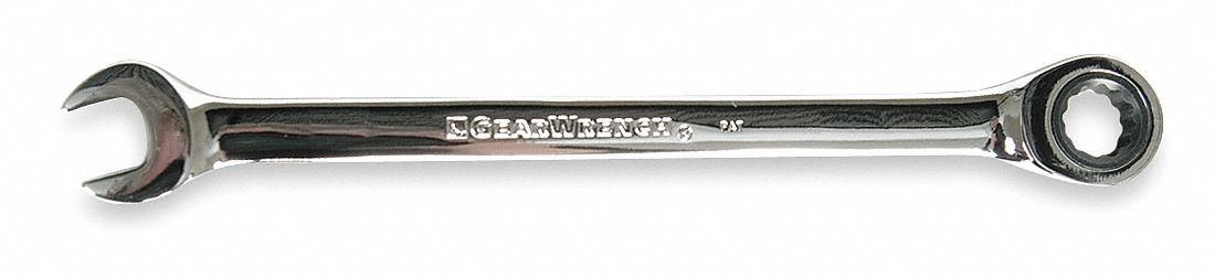 Ratcheting Combination Wrench, 7/8 in.