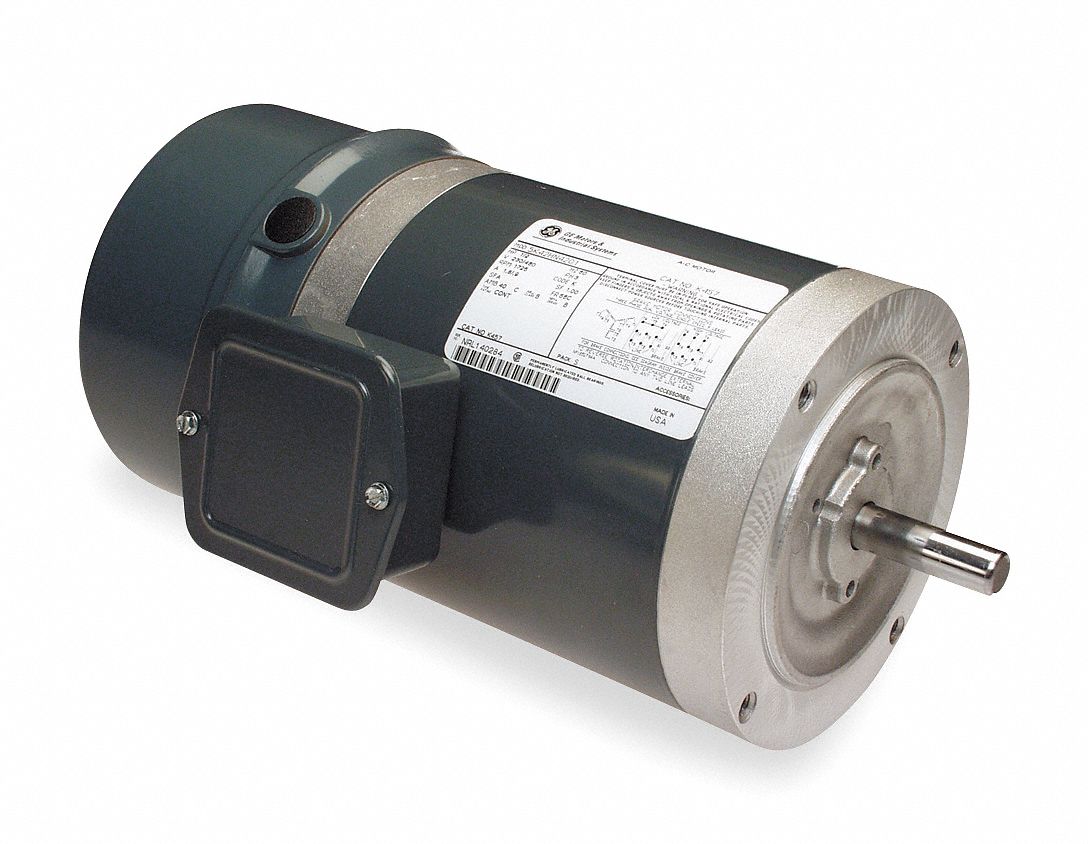 Brake Motor, TENV, 1-1/2 HP, 184TC