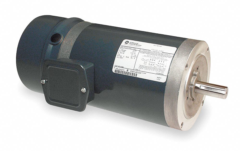 Brake Motor, 1 HP, 1725, 230/460, TENV, 143TC