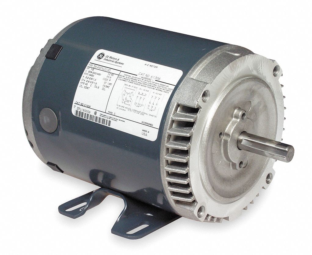 GP Mtr, 3 Ph, ODP, 3/4 HP, 1725 rpm, 56C