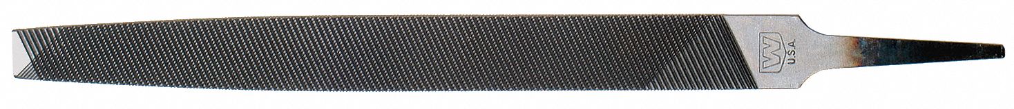 Flat Aluminum File, American, 10 In