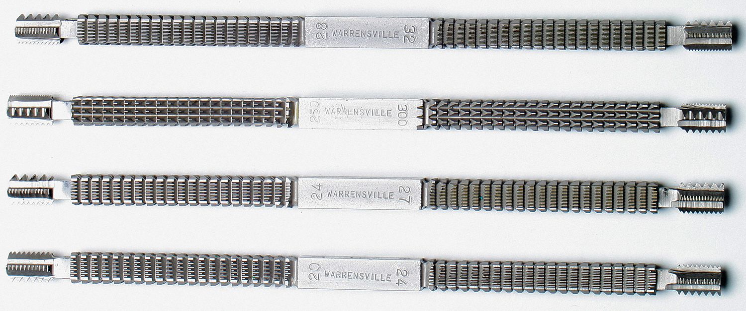 Thread File Set, Internal/External, 4 Pc