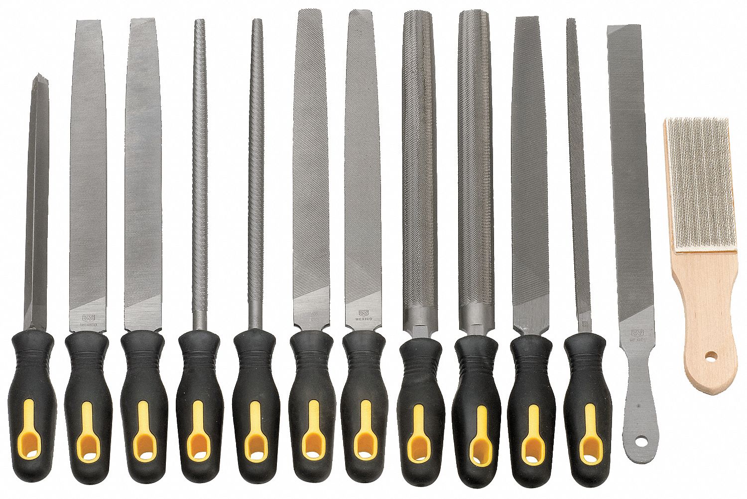 Combo File Set w/Ergo Handles, Am, 13 Pc