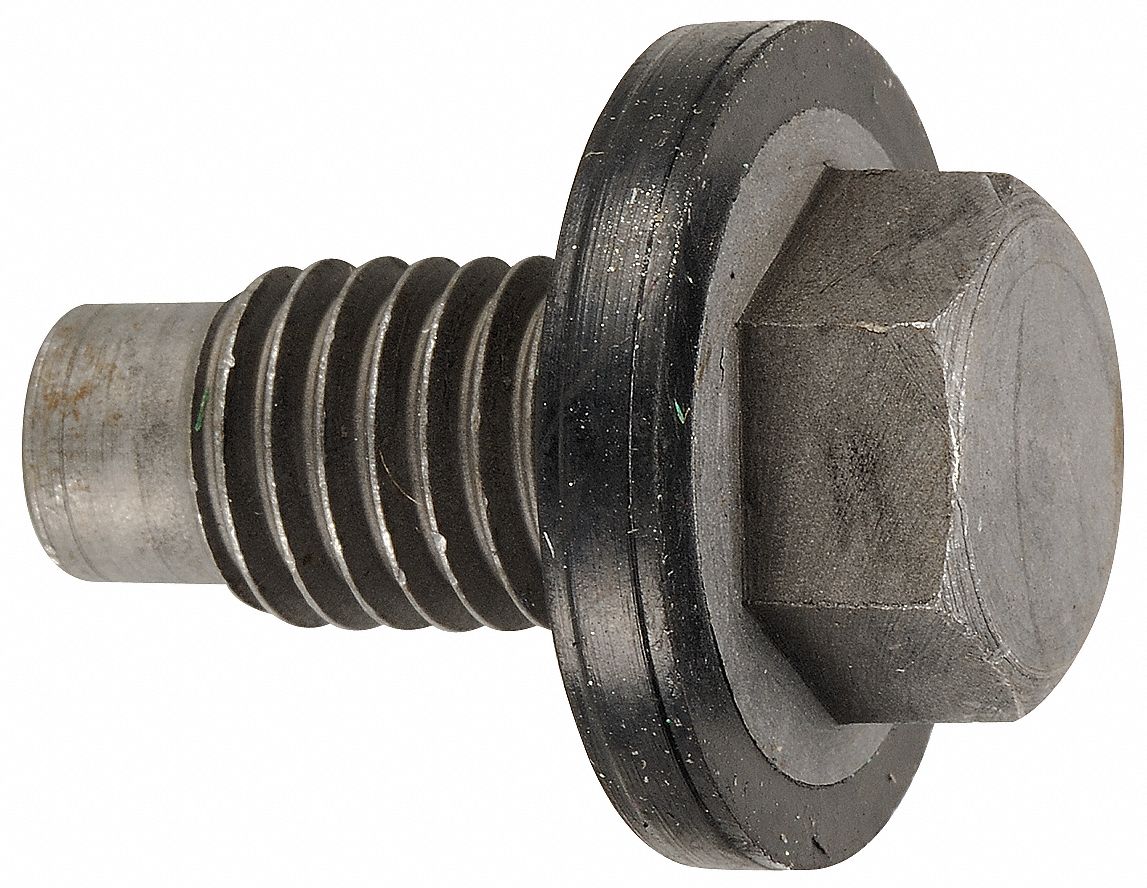 Drain Plug, M12-1.75 Thread, PK 2