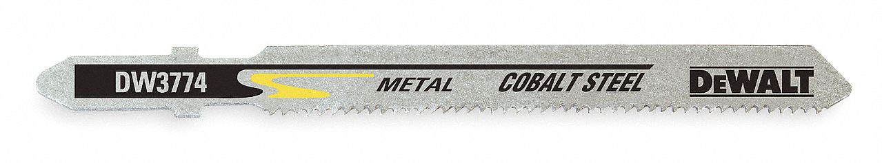 Jigsaw Blade, Bimetal, 3 In. L, PK 5