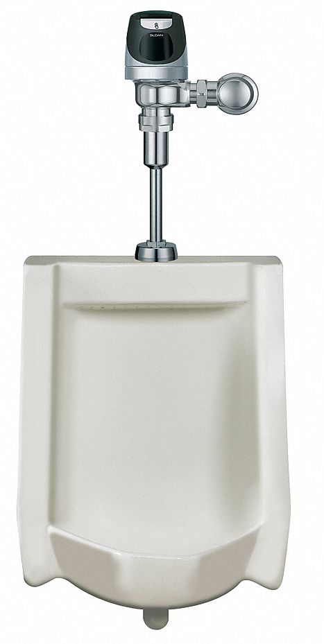 Urinal, .13 GPF, Solar Flushometer