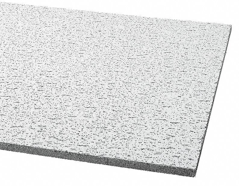 Ceiling Tile, 24 x 24 In, 5/8 In T, Pk 16
