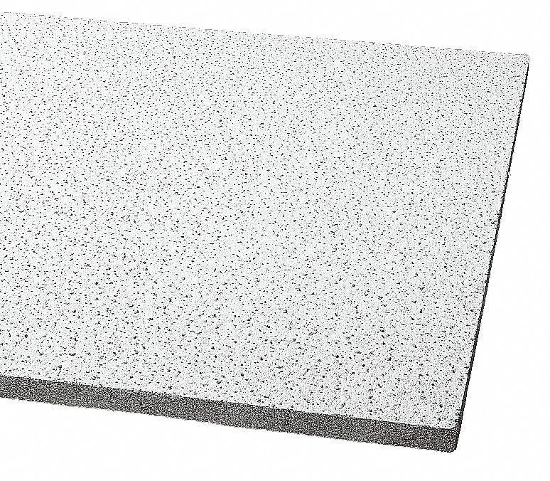 Ceiling Tile, 24 x 24 In, 5/8 In T, Pk 16